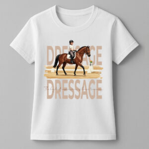 Camiseta Dressage Marrom
