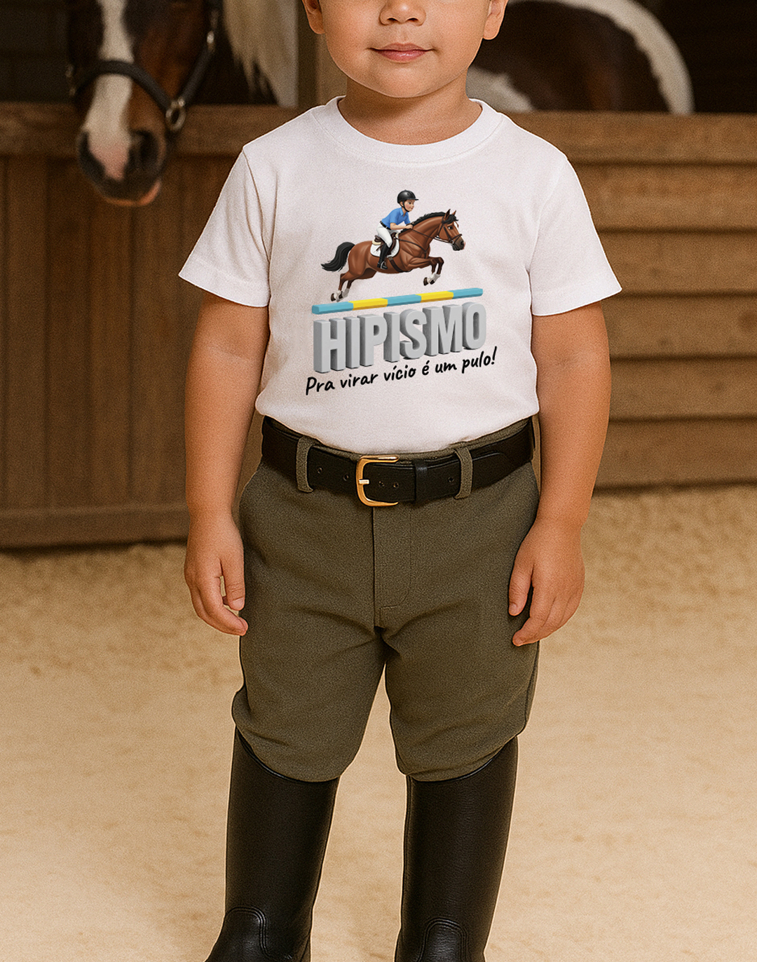 Camiseta Hipismo Cavaleiro